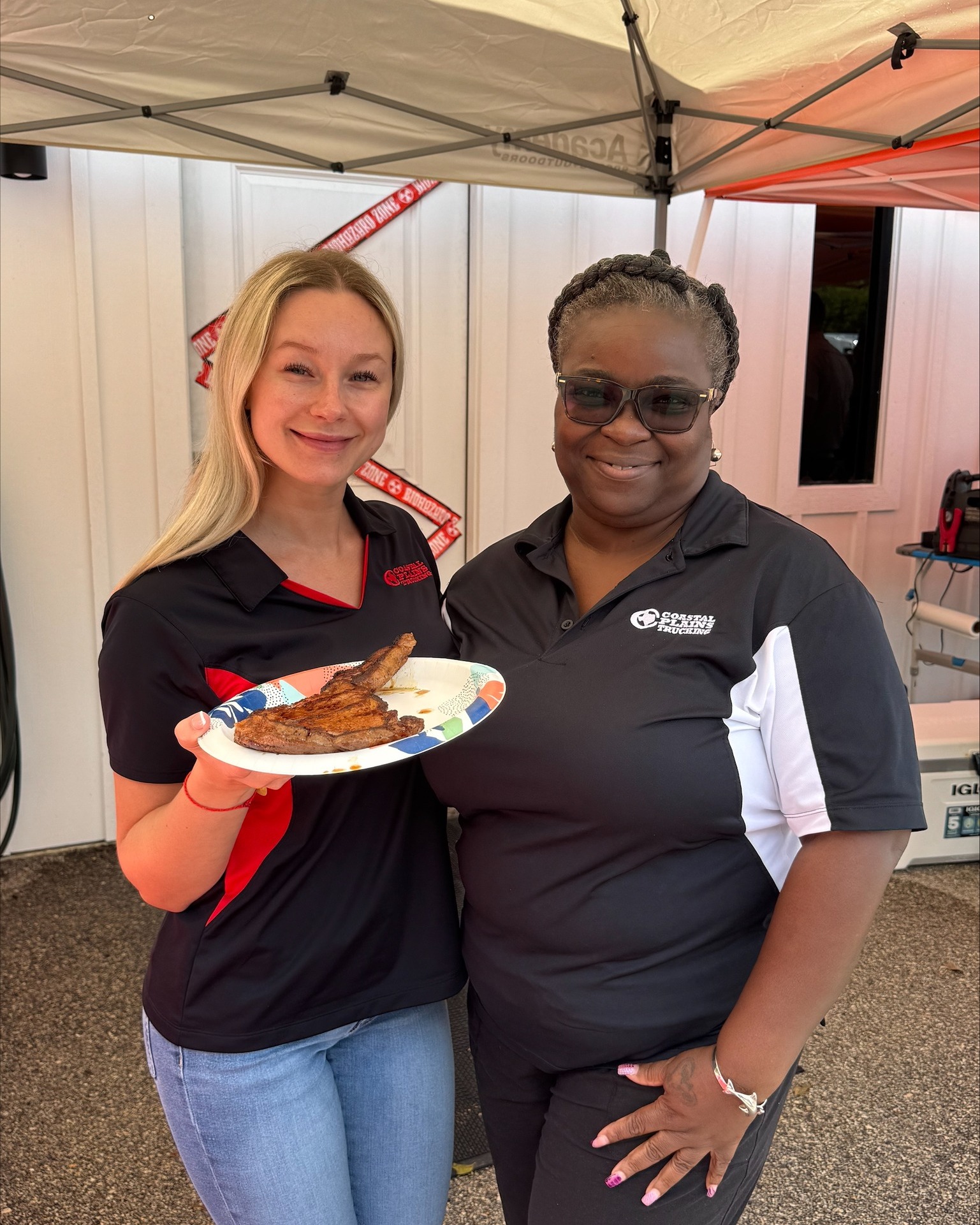 Coastal Plains Trucking celebrates National Truck Driver Appreciation Week with a grilled lunch for their truckers and support team.
