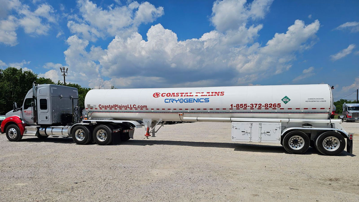 Cryogenic Transport With Coastal Plains Trucking